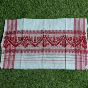 Assamese Cotton both side phool Gamusa Handloom Japi Design