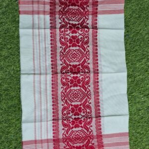 Assamese Cotton both side phool Gamusa Handloom