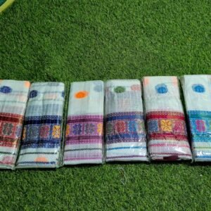 Authentic Handloom Assamese Cotton Sador | Pure Traditional Soft Cotton Mekhela Sador Top Piece | Ethnic Daily & Festive Wear