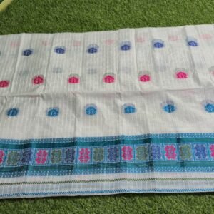 Authentic Handloom Assamese Cotton Sador | Pure Traditional Soft Cotton Mekhela Sador Top Piece | Ethnic Daily & Festive Wear
