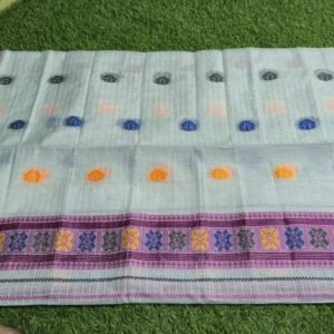 Authentic Handloom Assamese Cotton Sador | Pure Traditional Soft Cotton Mekhela Sador Top Piece | Ethnic Daily & Festive Wear