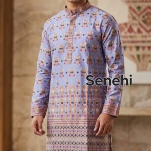 Silk Men's Kurta | Elegant Indian Ethnic Wear for Festive, Wedding & Diwali