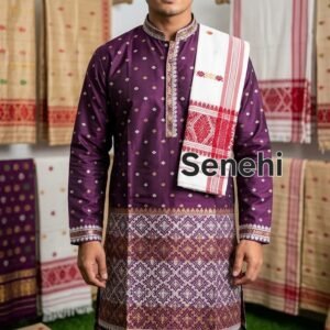 Silk Men's Kurta | Elegant Indian Ethnic Wear for Festive, Wedding & Diwali